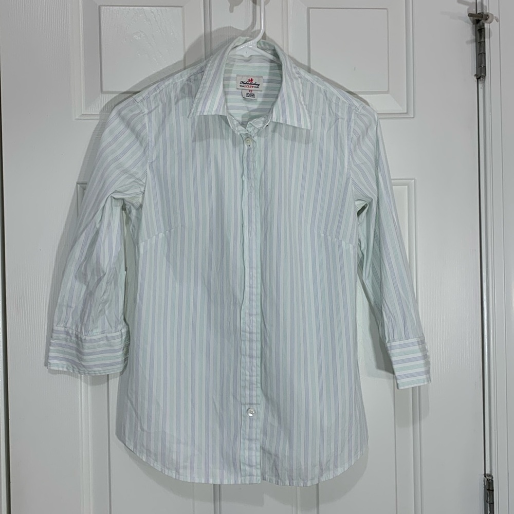 J. Crew Button Down 3/4 Length Shirt